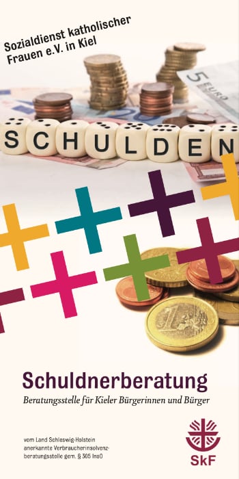 Flyer SkF e.V. Schuldnerberatung