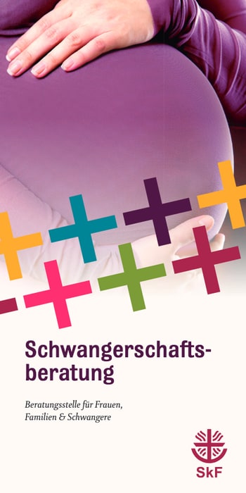 Flyer SkF e.V. Kiel Schwangerschaftsberatung